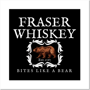 Fraser's Whiskey Bites Like a Bear Posters and Art